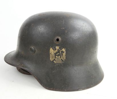 GERMANY. Model 1935 steel helmet painted...