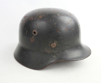 GERMANY. Model 1935 steel helmet painted...