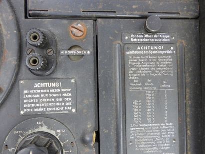 ALLEMAGNE. Radio de la Wehrmacht 