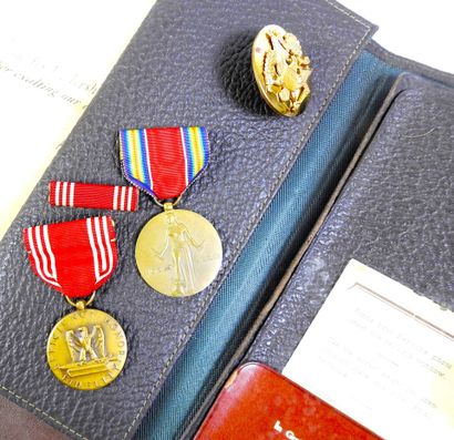 USA. Médailles, insignes documents de Jack...