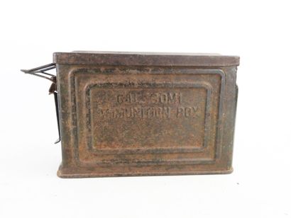 USA. Caisse à munition pour calibre 30. ...