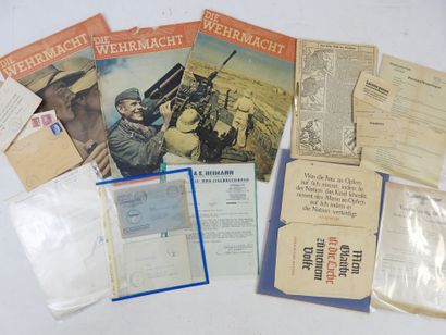GERMANY. Set of about 20 miscellaneous documents,...