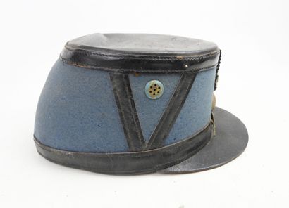 COIFFURES. Shako modèle 1872 d'élève de St...