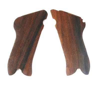 GERMANY. Pair of checkered plates for P 08...