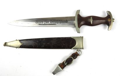 GERMANY. SA model 1933 dagger, wooden handle,...