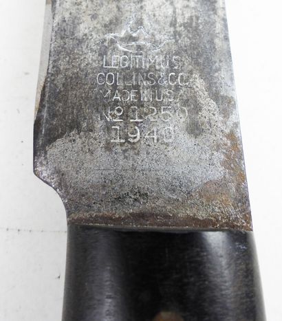 ANGLETERRE. Machette M-1942 à poignée en...