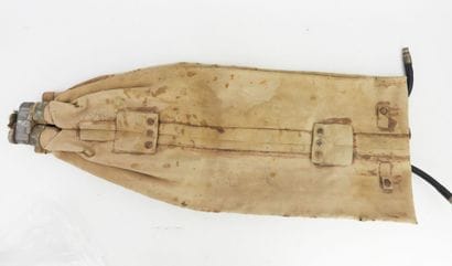 USA. Bouée de sauvetage M1926 en toile caoutchoutée...