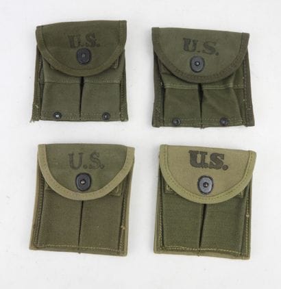 USA. Lot comprenant 4 pouch pour USM1, OD7,dont...