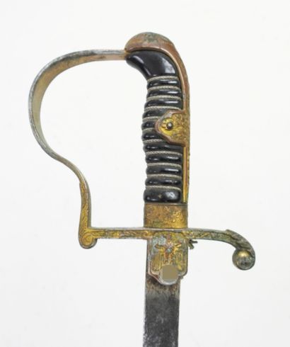 ALLEMAGNE. Sabre d'officier de la Heer, monture...
