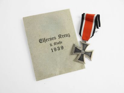 GERMANY. Iron cross 2nd class made in 3 parts...