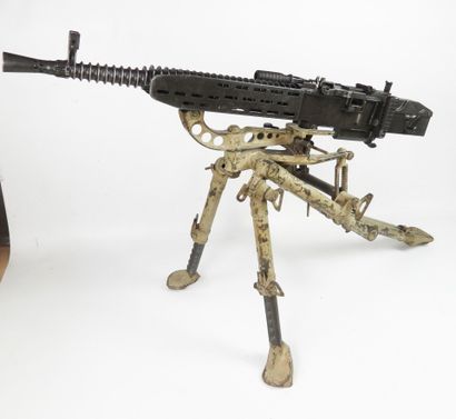 ARMES à FEU. TCHECOSLOVAQUIE. Mitrailleuse...