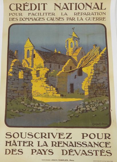 AFFICHE. CONTANT-DUVAL (1877-1956) - Crédit...