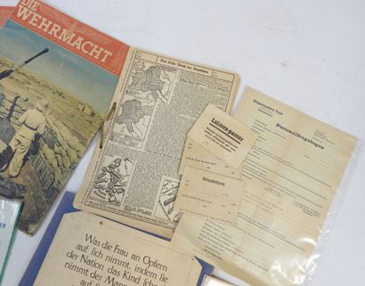 GERMANY. Set of about 20 miscellaneous documents,...