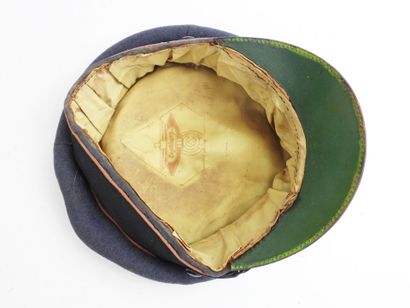 GERMANY. Luftwaffe signals NCO cap in blue-gray...