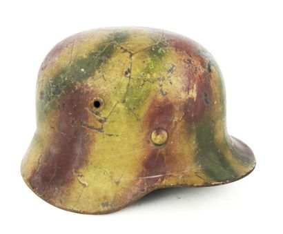GERMANY. Model 1935 steel helmet painted...