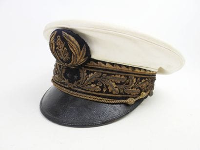 COIFFURES. Casquette de contre-amiral, coiffe...