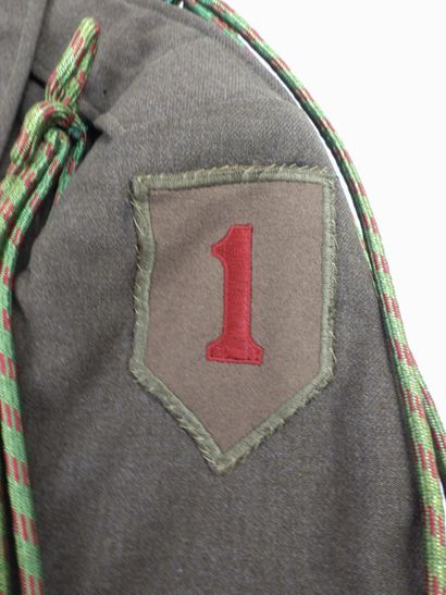USA. Blouson Ike jacket de la 1st infantry...