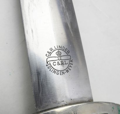 GERMANY. SA model 1933 dagger, wooden handle,...