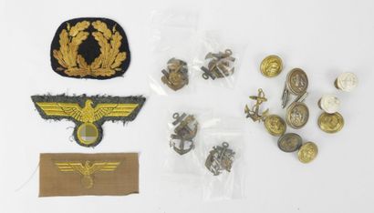 GERMANY. Set of 12 various badges for the...