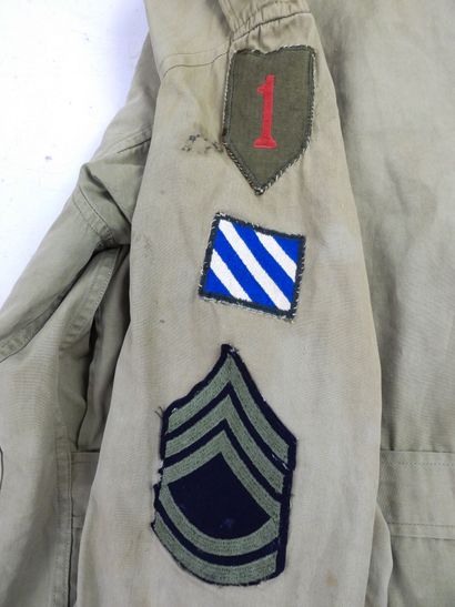 USA. Ensemble composé d'un blouson M41 2e...