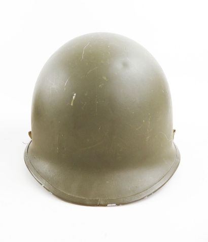 USA. Casque US M1 avec pattes fixes et jonc...