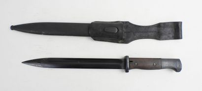 ALLEMAGNE. Baïonnette Mauser 98 K, lame marquée...