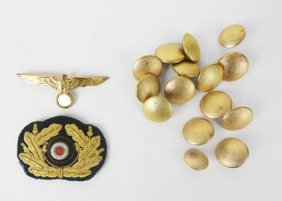 GERMANY. Set of 15 buttons for a general...