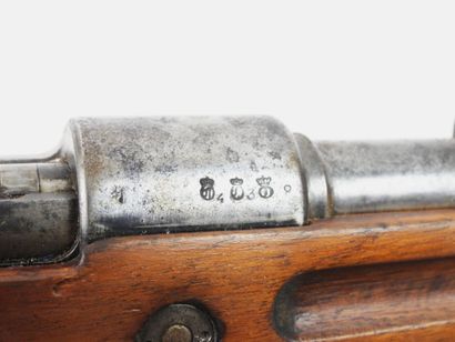ARMES à FEU. ALLEMAGNE . Rare fusil à verrou...