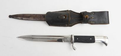 GERMANY. Exit bayonet with checkered grip,...