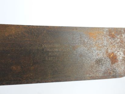 ANGLETERRE. Machette anglaise, fabricant...