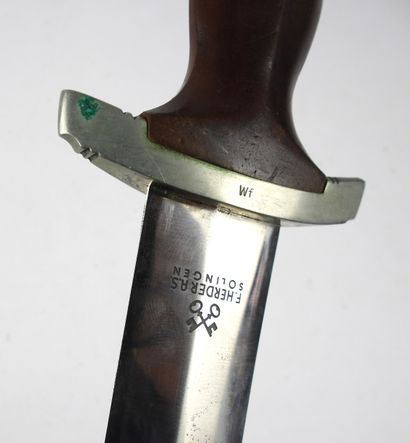 GERMANY. SA model 1933 dagger, wooden handle,...