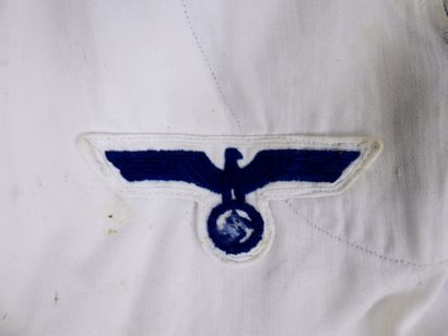 GERMANY. KM sailor's outfit in white cotton...