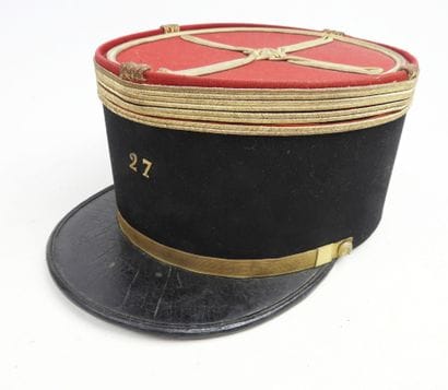 COIFFURES. Képi modèle 1919 de chef de bataillon...