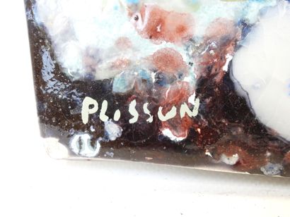 Henri PLISSON (1908-2002) : Panneau murale...