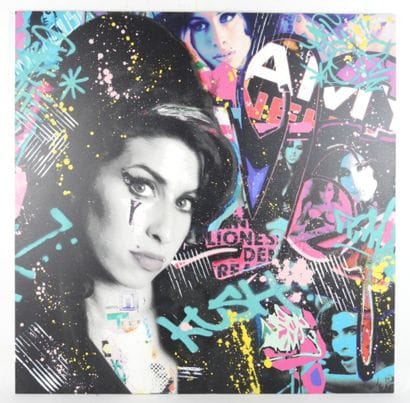 AIIROH (born 1987): Amy Winehouse. Mixed...
