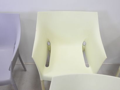 Philippe STARCK (b. 1949). Six Dr No armchairs...