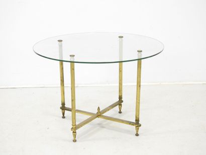 Maison CHARLES (in the style): Brass coffee...