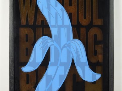 SHUBY (20th-XXIst): Andy Warhol Biting Bitch...
