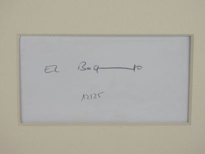 EL BOCHO (b. 1978): Pirate. 3D construction....