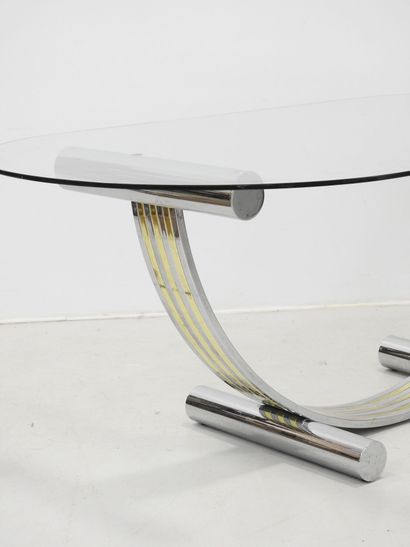 Romeo REGA (in the style): Table with arched...