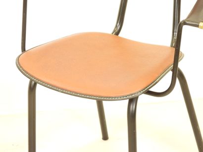 Jacques ADNET (attributed to)
Pair of armchairs...