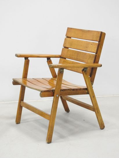 Pair of wooden 