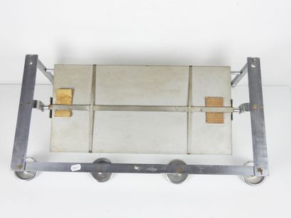 Chrome-plated metal wall-mounted COAT HOLDER...