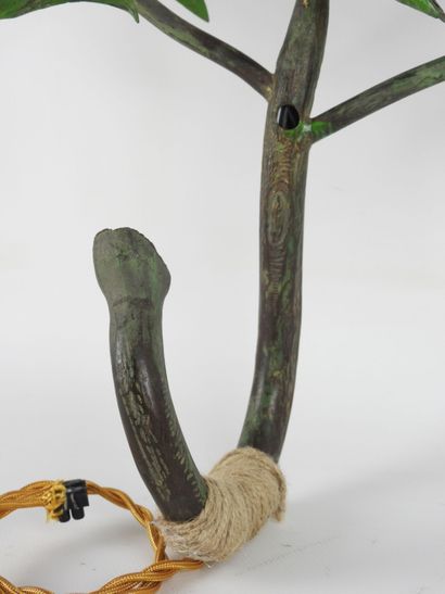 ART NOUVEAU. Three-arm 