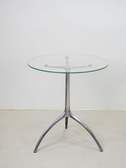 Paolo RIZZATTO (born 1941) : Pair of glass-top...