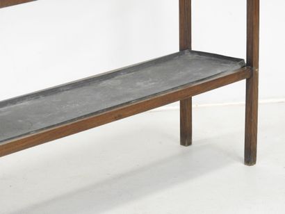 SECESSION VIENNOISE: Rectangular wooden planter...