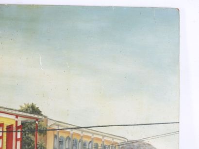 Edouard JEAN (1953, Cap Haïtien). Street...