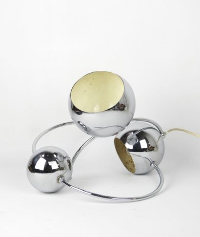 Chromed metal two-light 