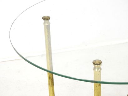 Maison CHARLES (in the style): Brass coffee...