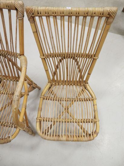 Adrien AUDOUX et Frida MINNET (XXe). Mobilier...